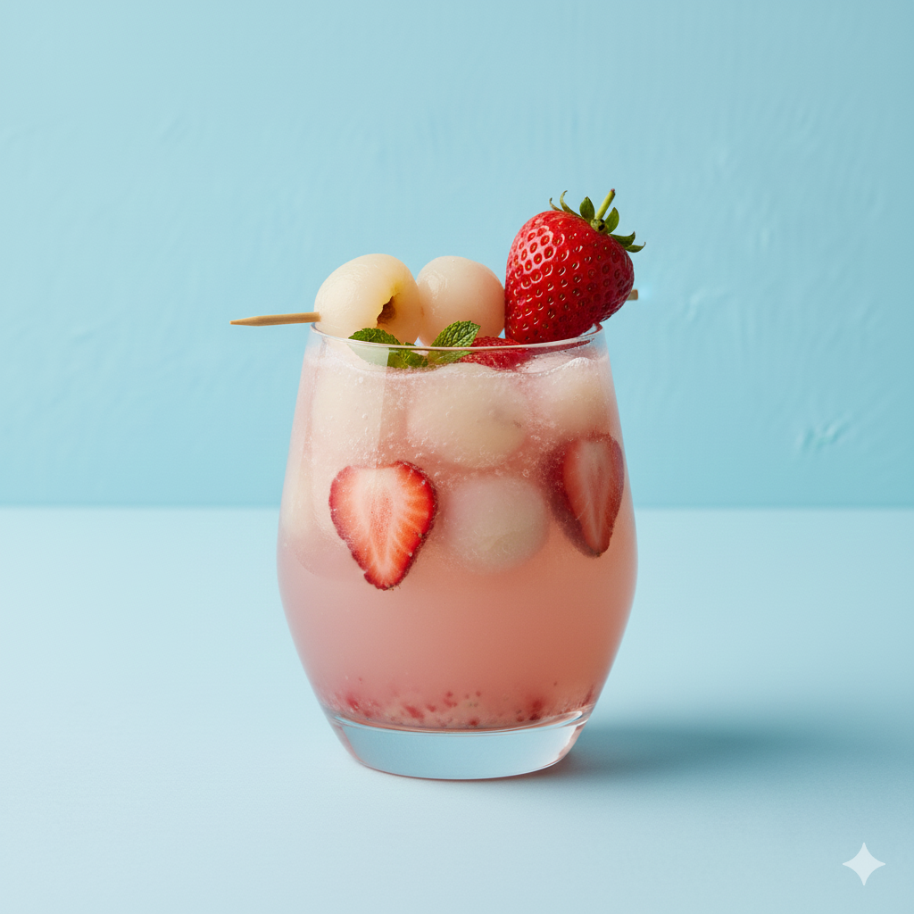 Strawberry lychee