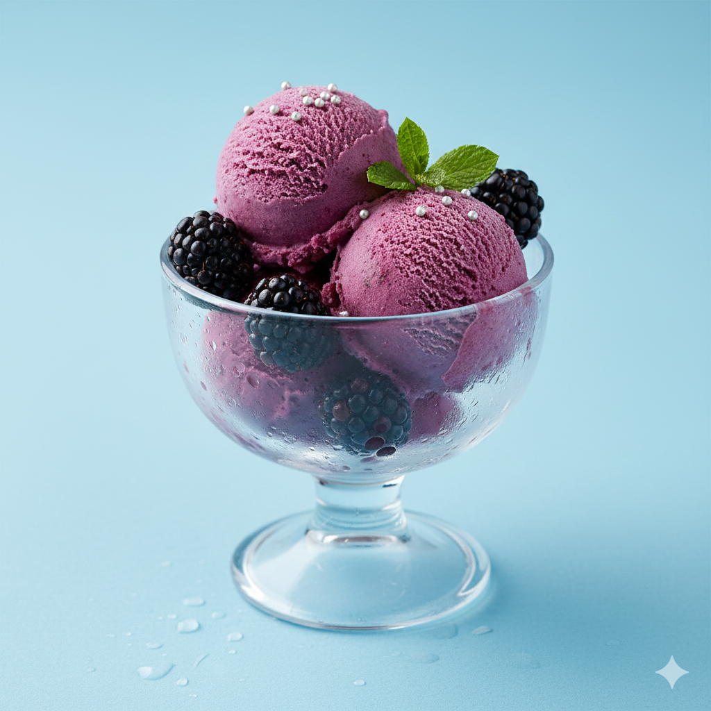 Blackberry ice