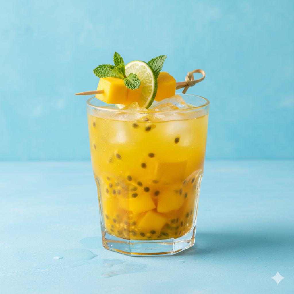 Passionfruit mango lime