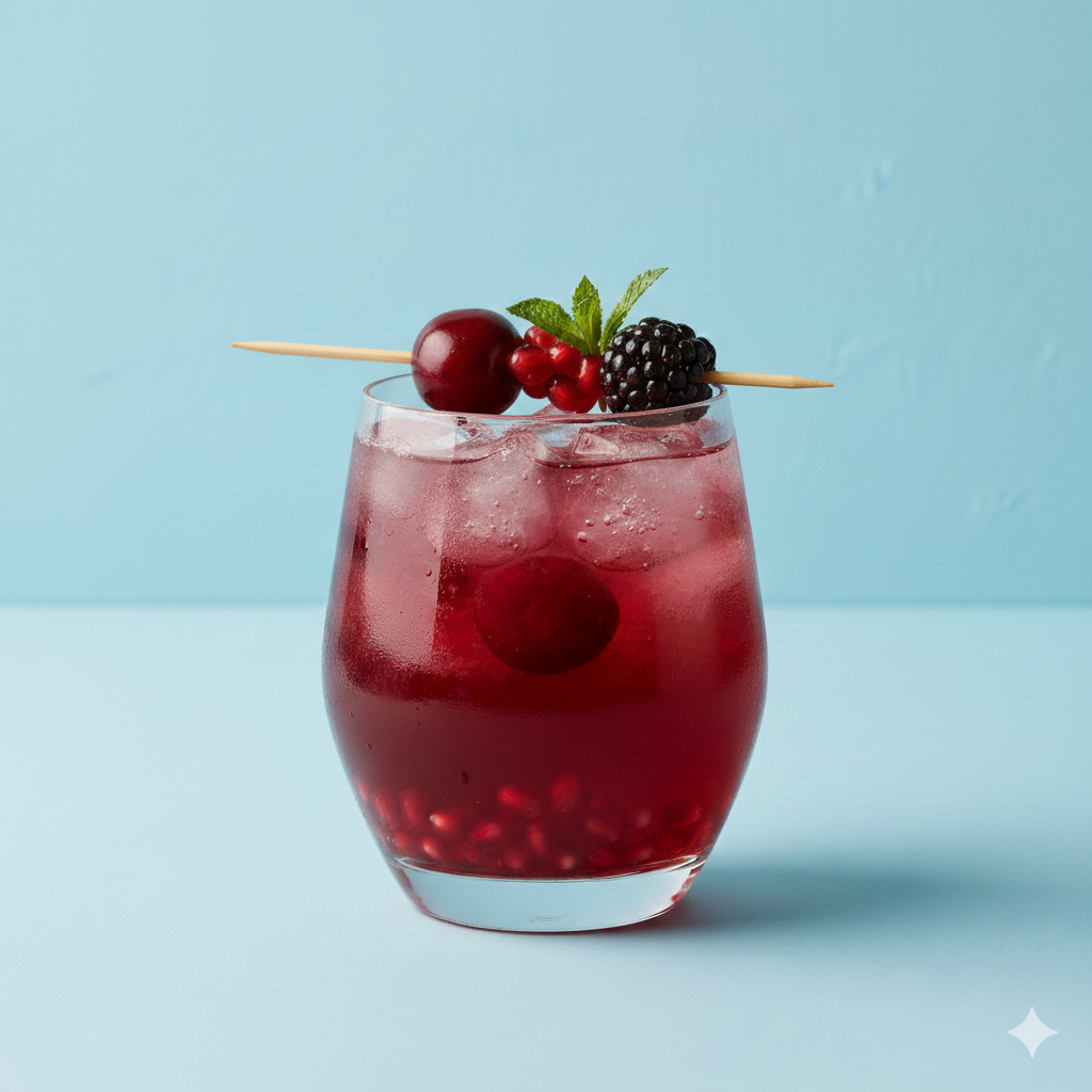 Blackberry cherry pomegranate